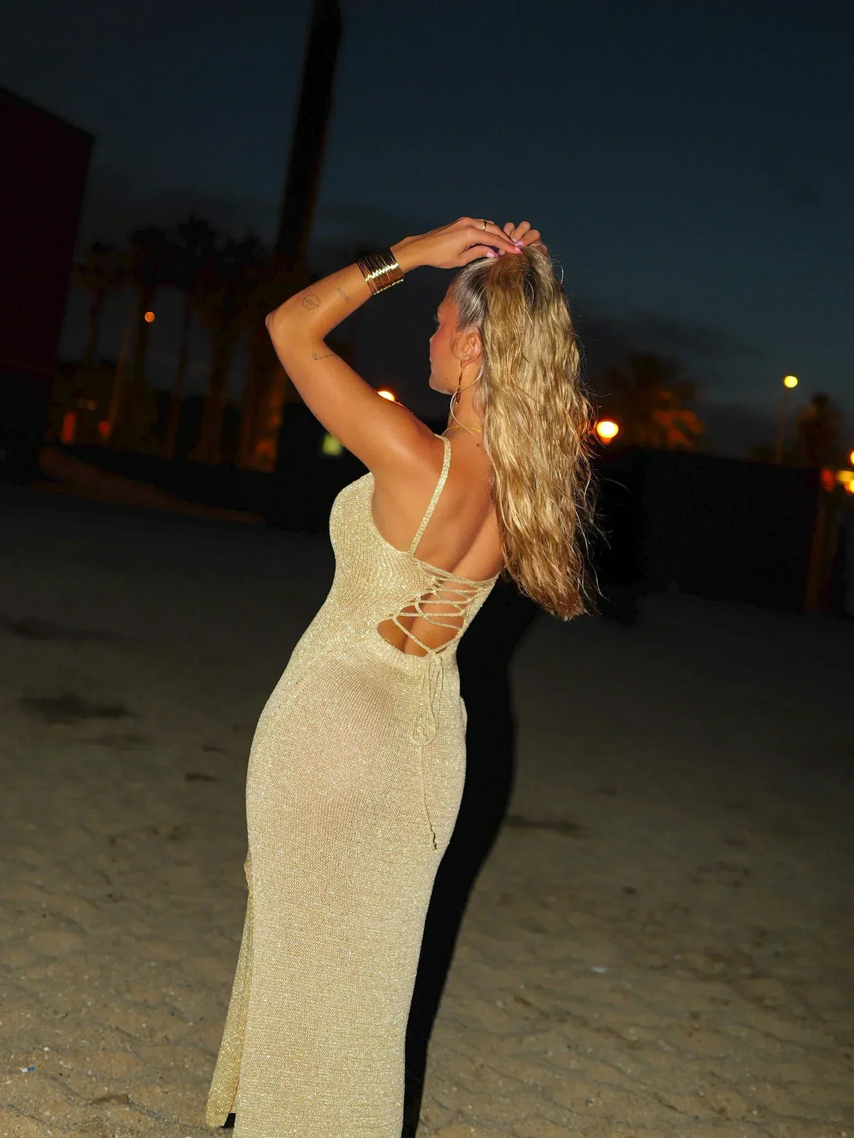 Knit Maxi Dress – Occasion Gown for Weddings & Events