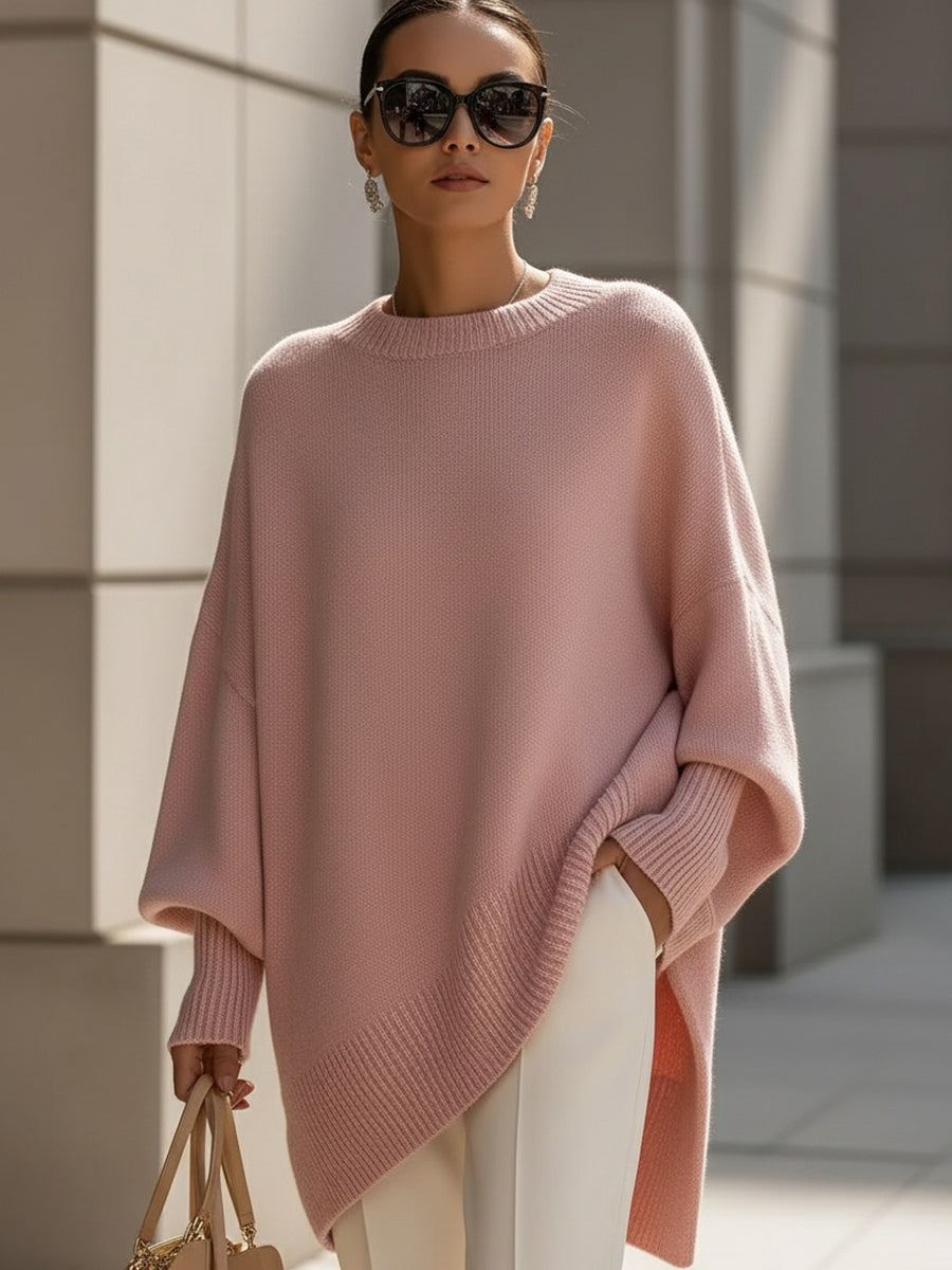 Wool Blend Jumper in Beige – Casual Wear, Everyday Comfort