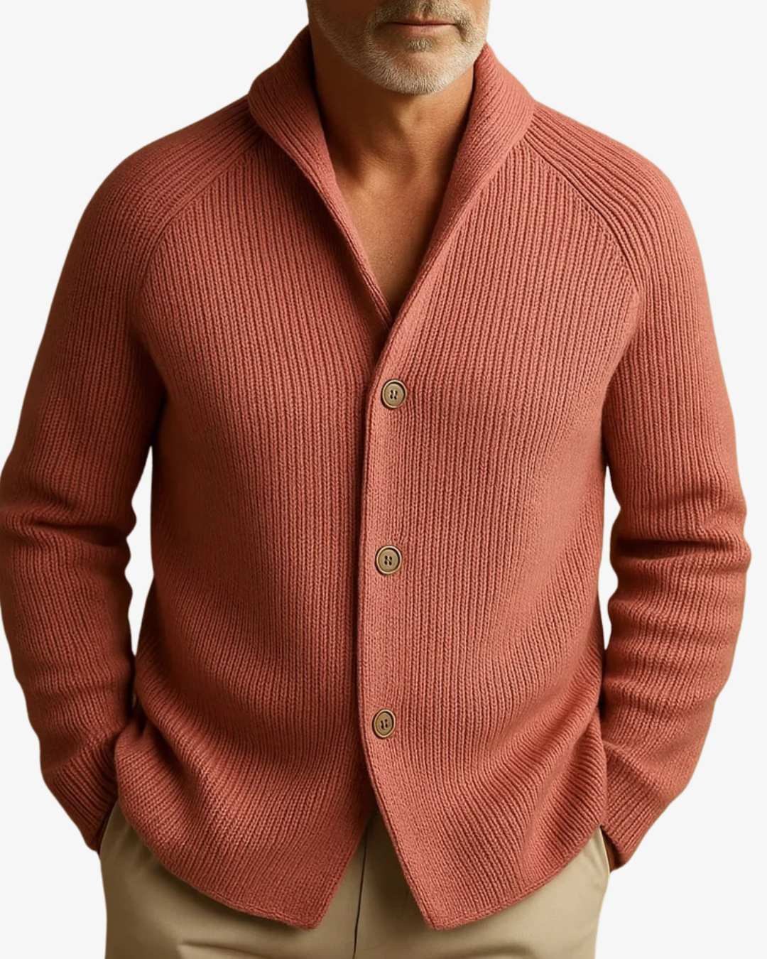 Tailored Knit Cardigan in Dark Grey – Casual Wear, Layering Essentials