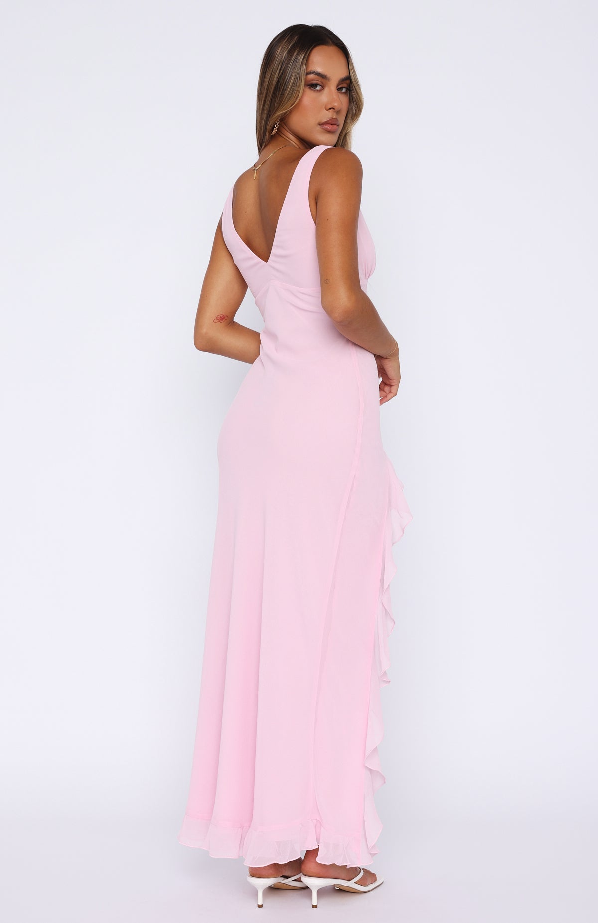 V-Neck Maxi Dress – Occasion Gown for Weddings & Events