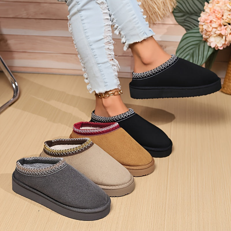 Cosy Slippers with Stitch Detail – Home Comfort, Relaxation