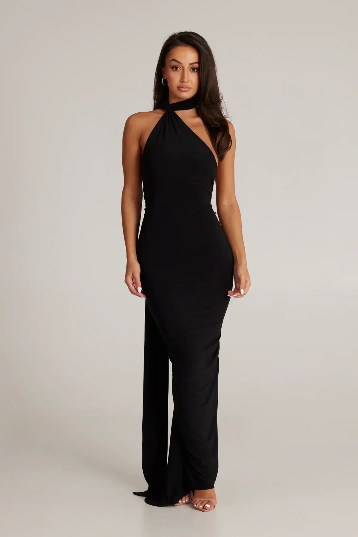 One-Shoulder Maxi Dress – Occasion Gown for Weddings & Events