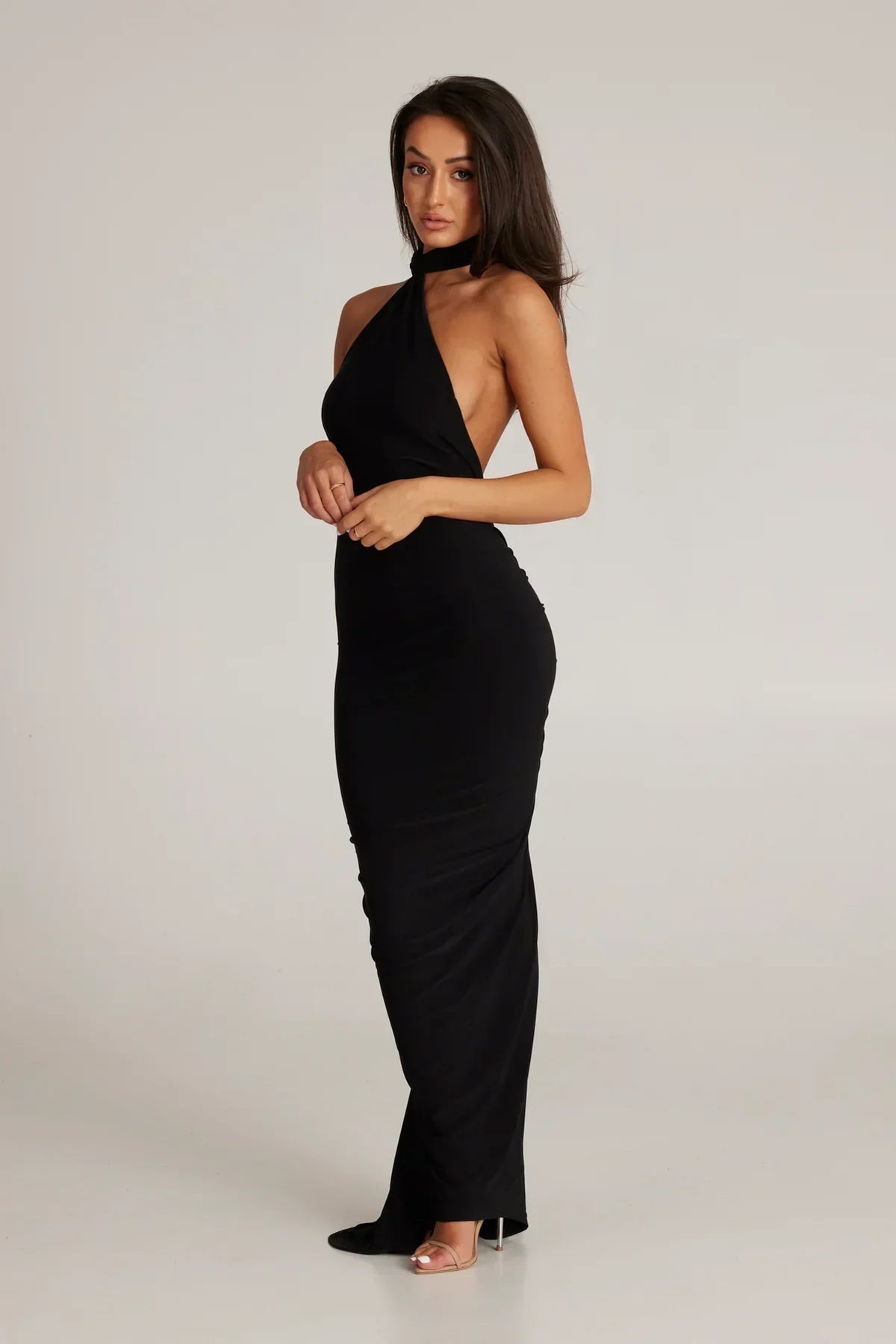 One-Shoulder Maxi Dress – Occasion Gown for Weddings & Events