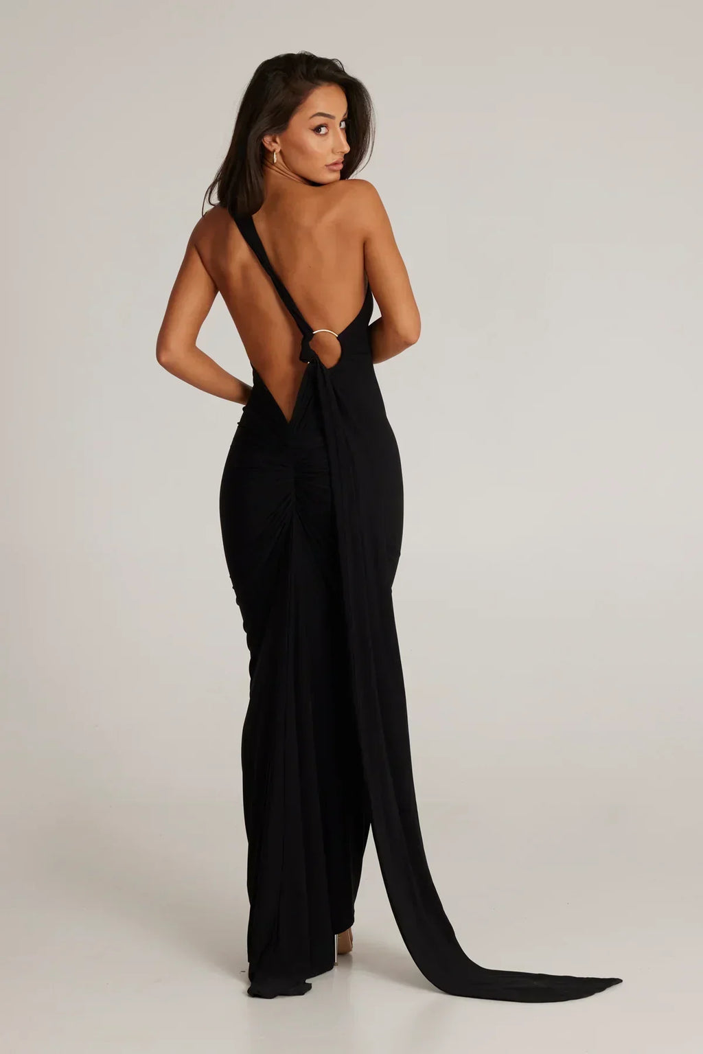 One-Shoulder Maxi Dress – Occasion Gown for Weddings & Events