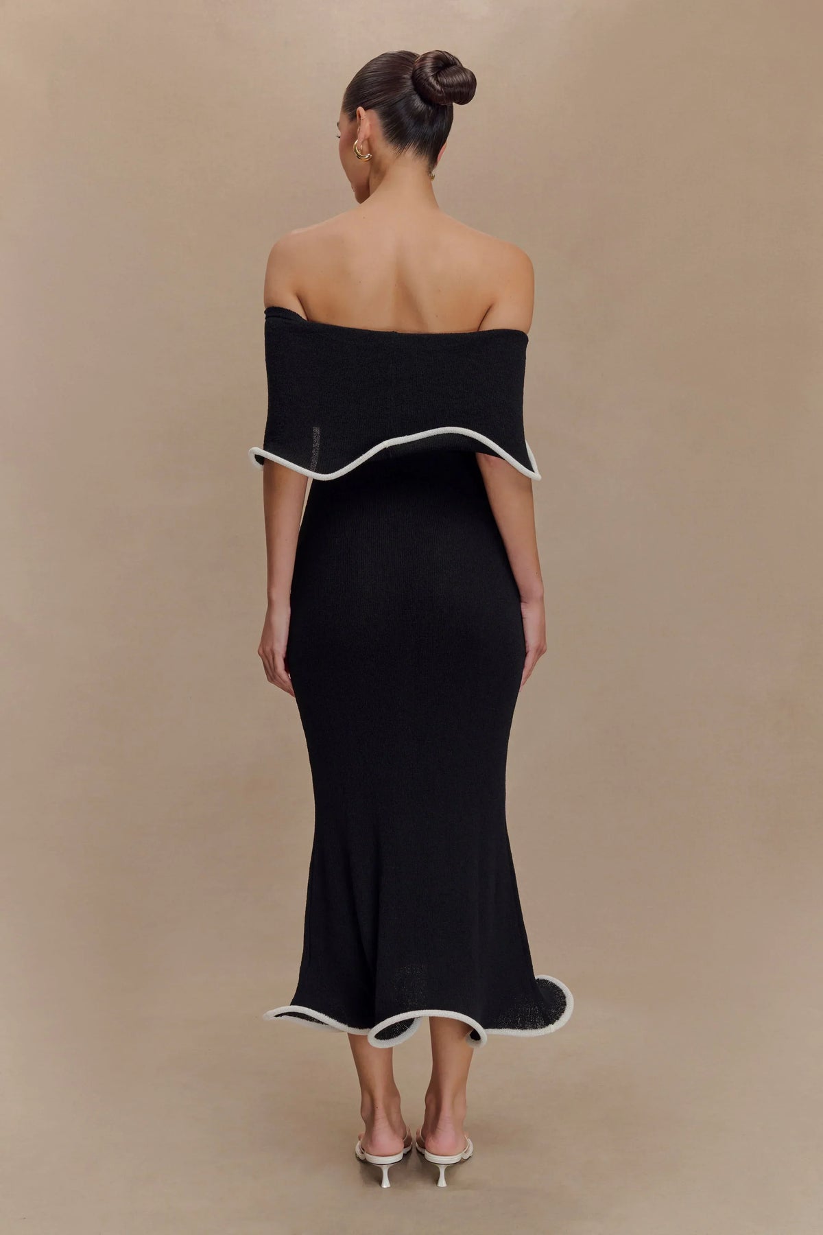 Knit Midi Dress – Occasion Gown for Weddings & Events