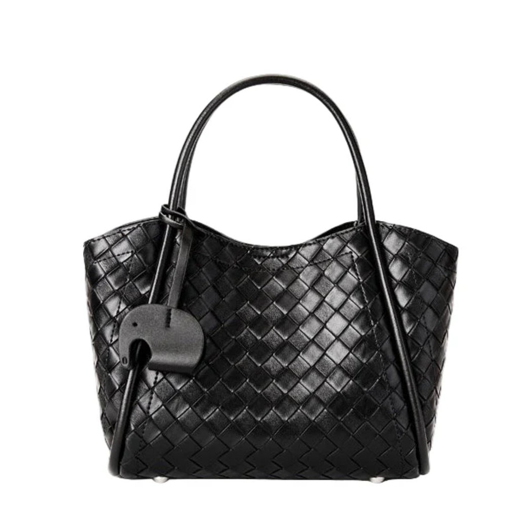 Leather Woven Clutch Bag – Evening & Occasion Bag