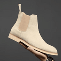 Men's Chelsea Boots with Elastic Gusset and Pull Tab – Casual, Office