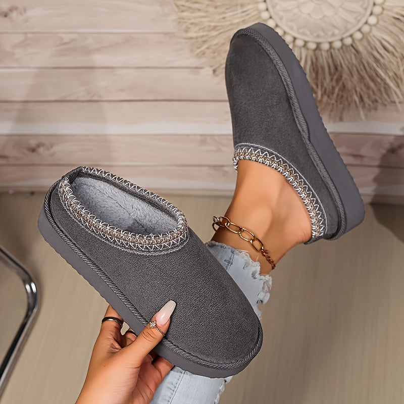 Cosy Slippers with Stitch Detail – Home Comfort, Relaxation