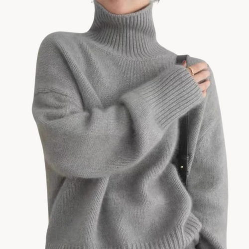 Cashmere Turtleneck Jumper – Cosy Layering, Autumn Style