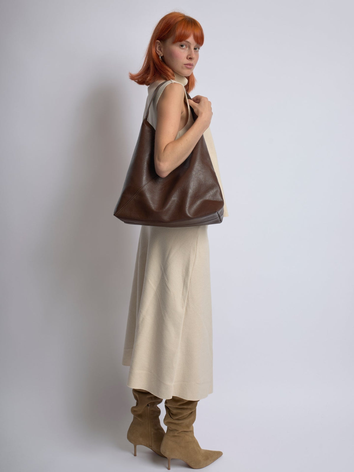 Leather Shoulder Bag – Everyday Handbag