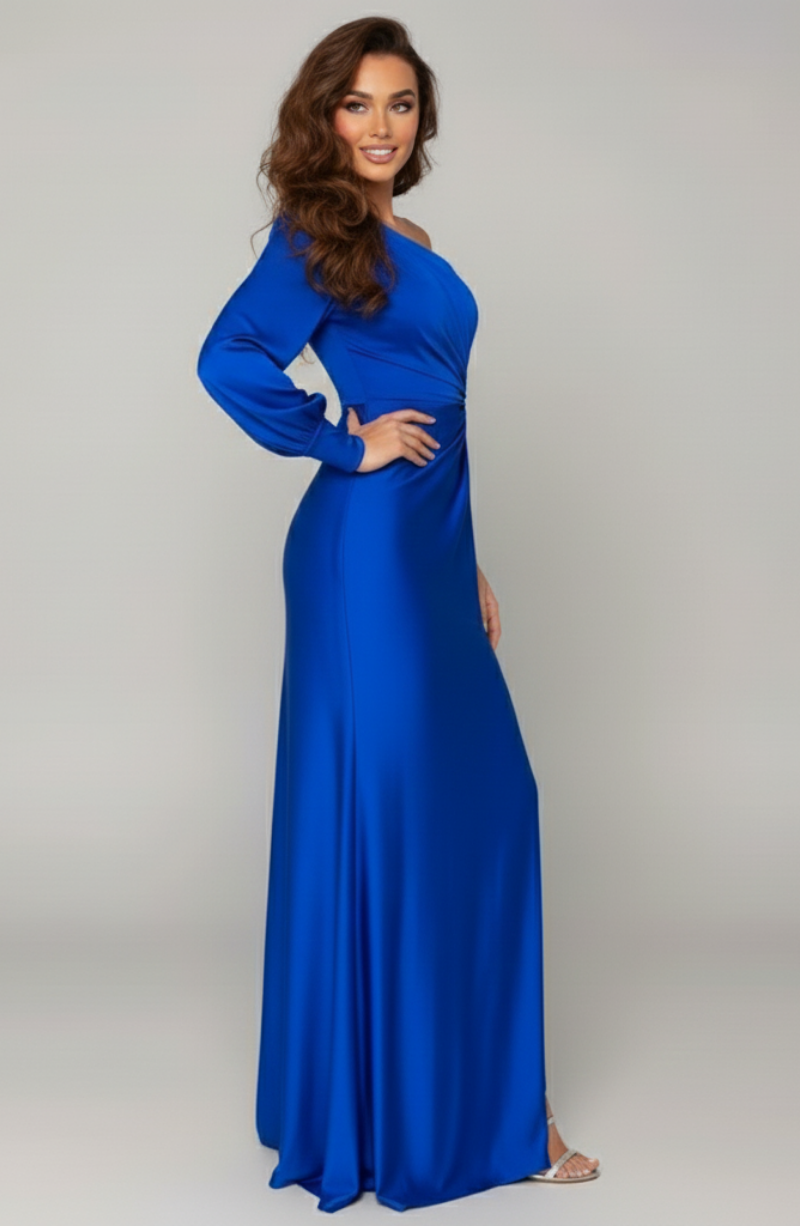 Satin Maxi Dress – Occasion Gown for Weddings & Events