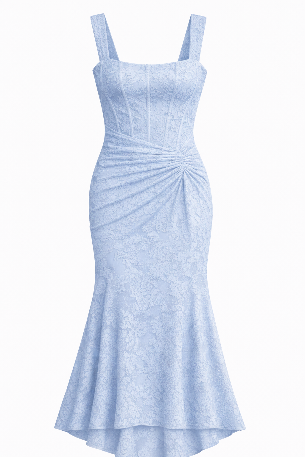 Luminous Neutral Satin Bias Cut Midi Dress Women UK – Elegant Evening Wear, Wedding Guest