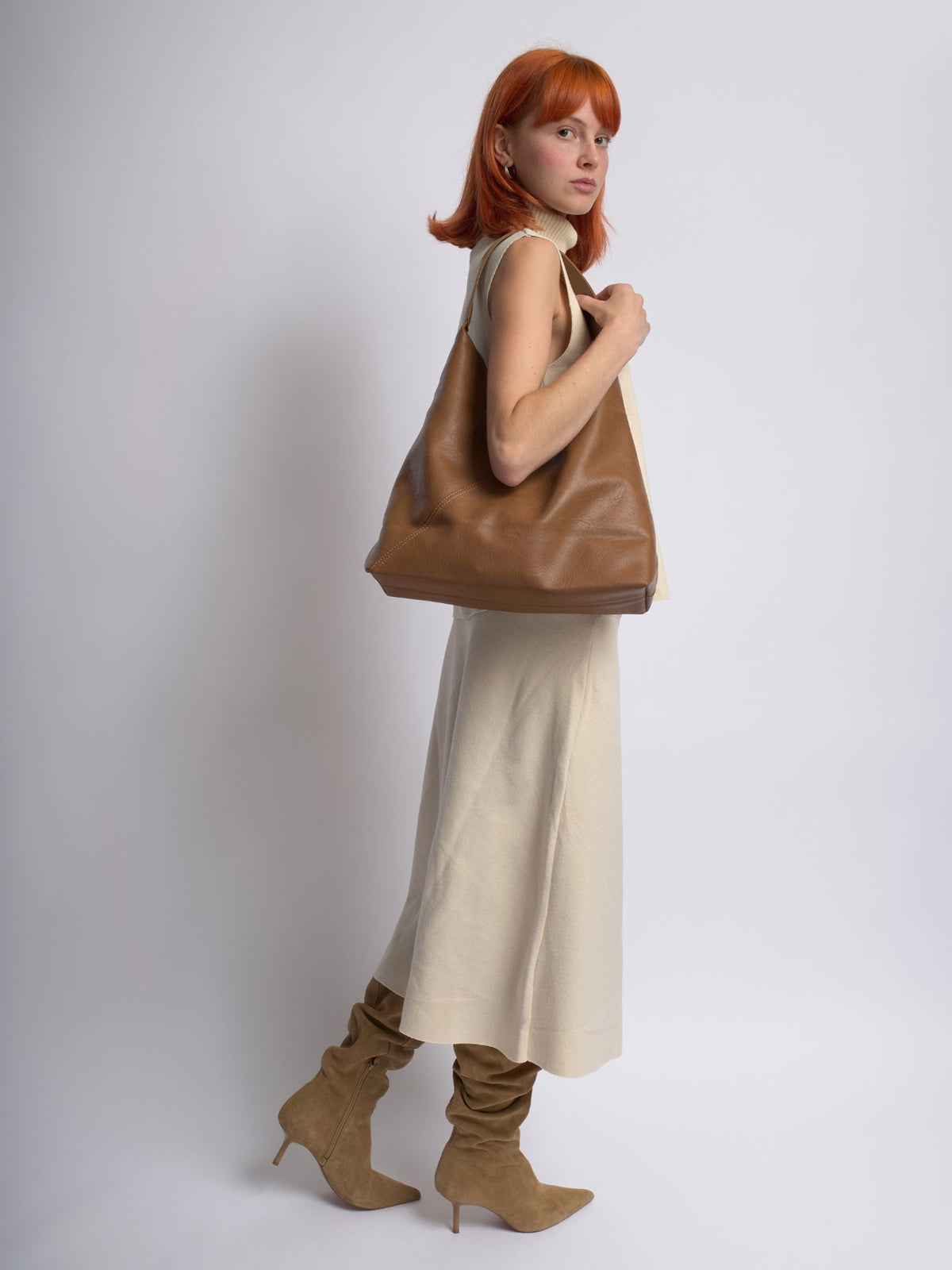 Leather Shoulder Bag – Everyday Handbag