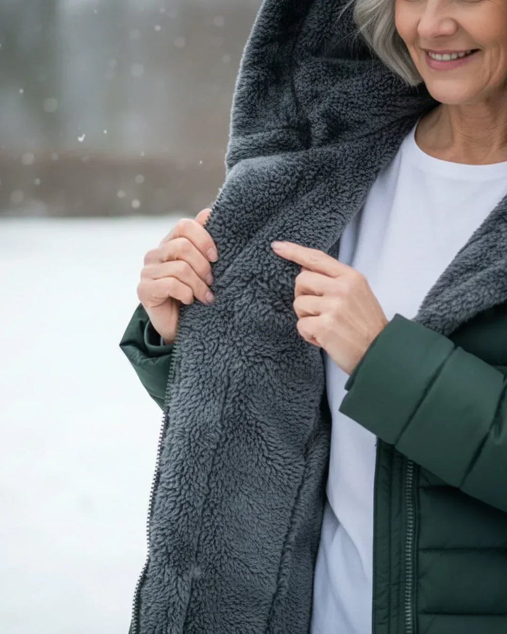Padded Winter Jacket with Hood | Warm, Stylish – Outdoor, Casual Wear