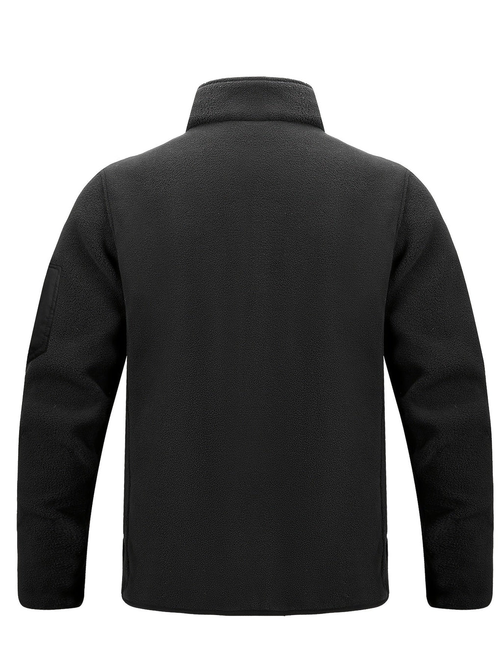 Rugged Full-Zip Outdoor Jacket – Cosy, Durable, Ideal for Camping, Hiking