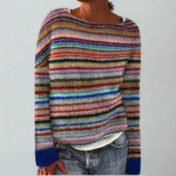 Comfortable Jumper with Patterned Design – Casual Wear, Everyday Style