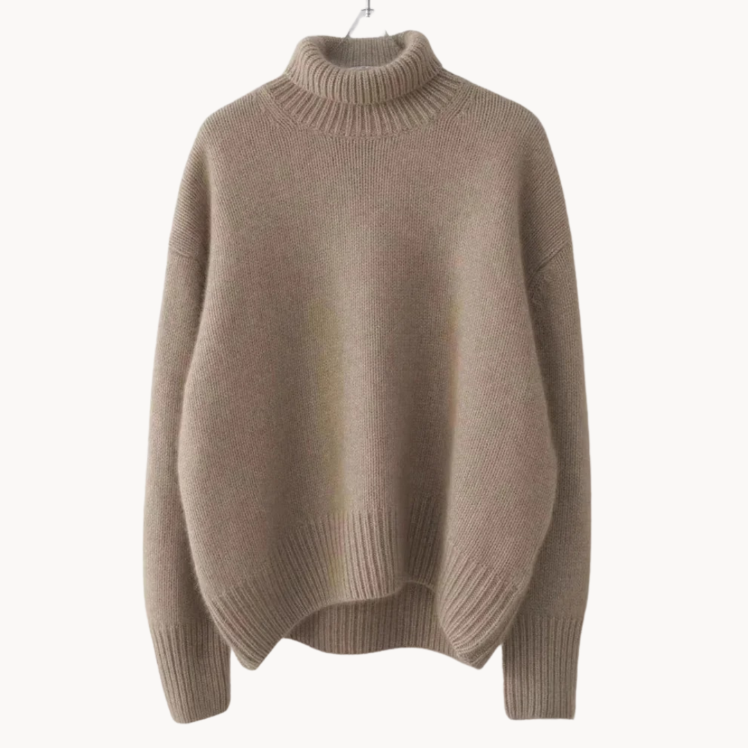 Cashmere Turtleneck Jumper – Cosy Layering, Autumn Style