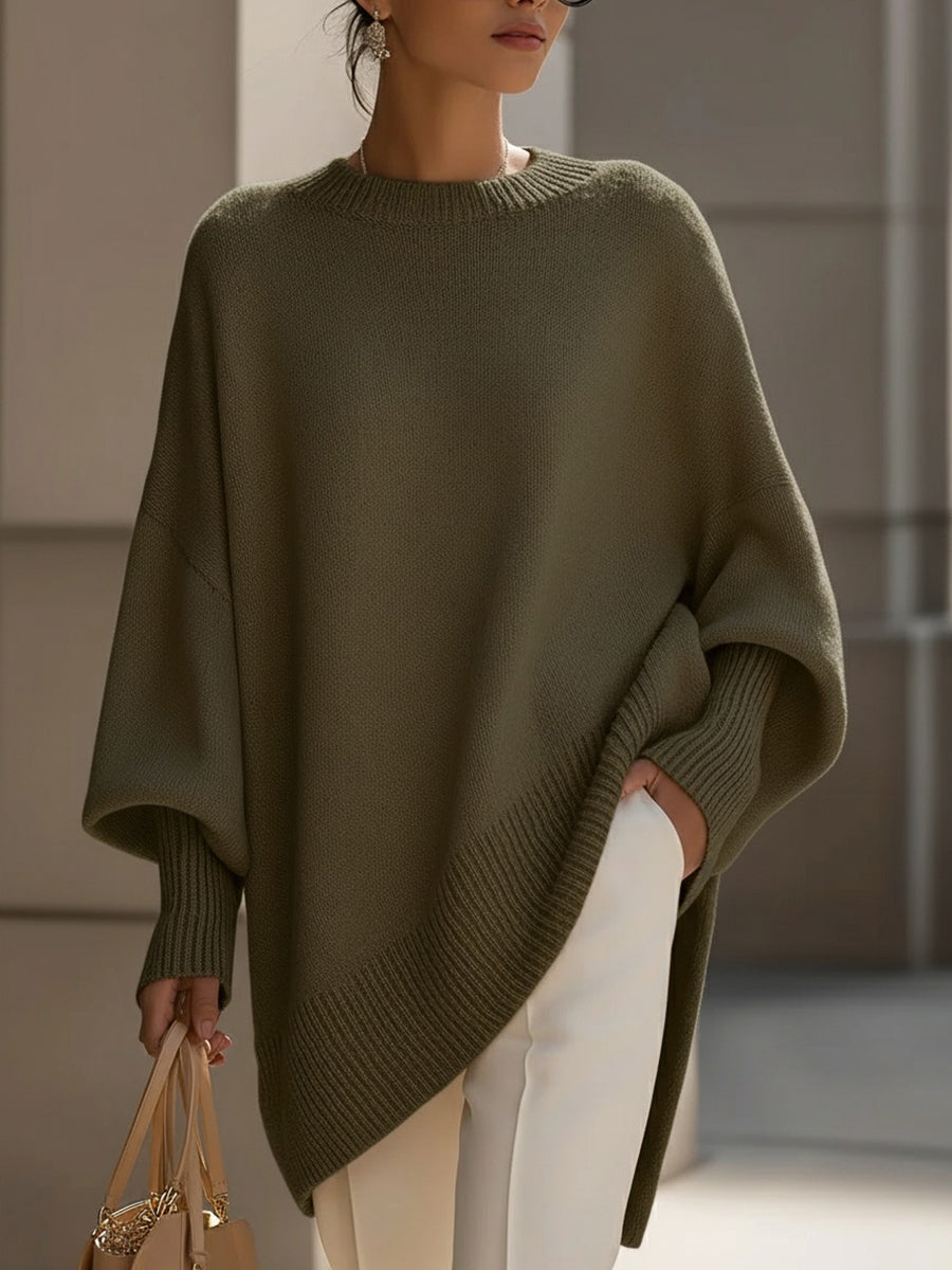 Wool Blend Jumper in Beige – Casual Wear, Everyday Comfort