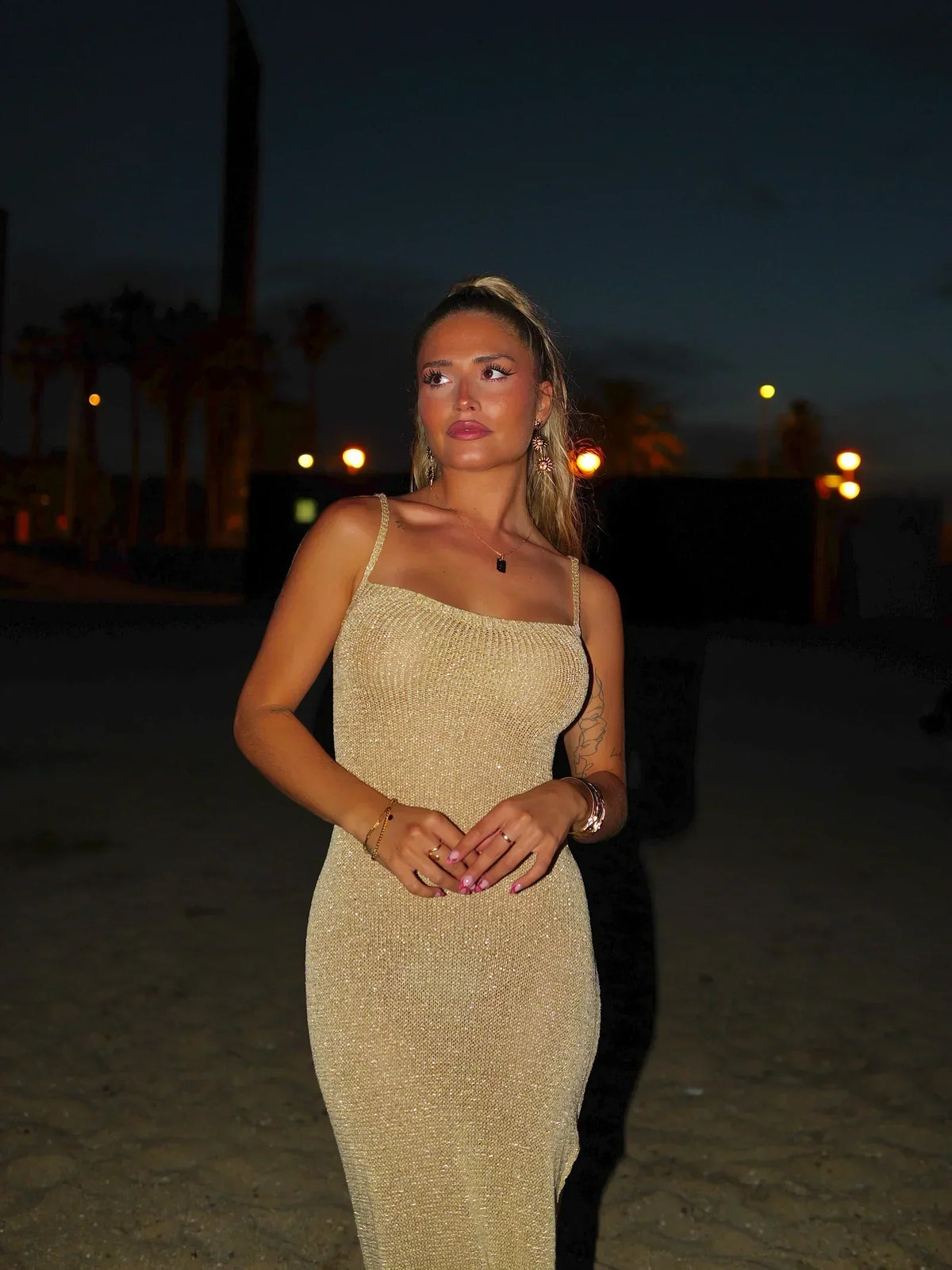 Knit Maxi Dress – Occasion Gown for Weddings & Events