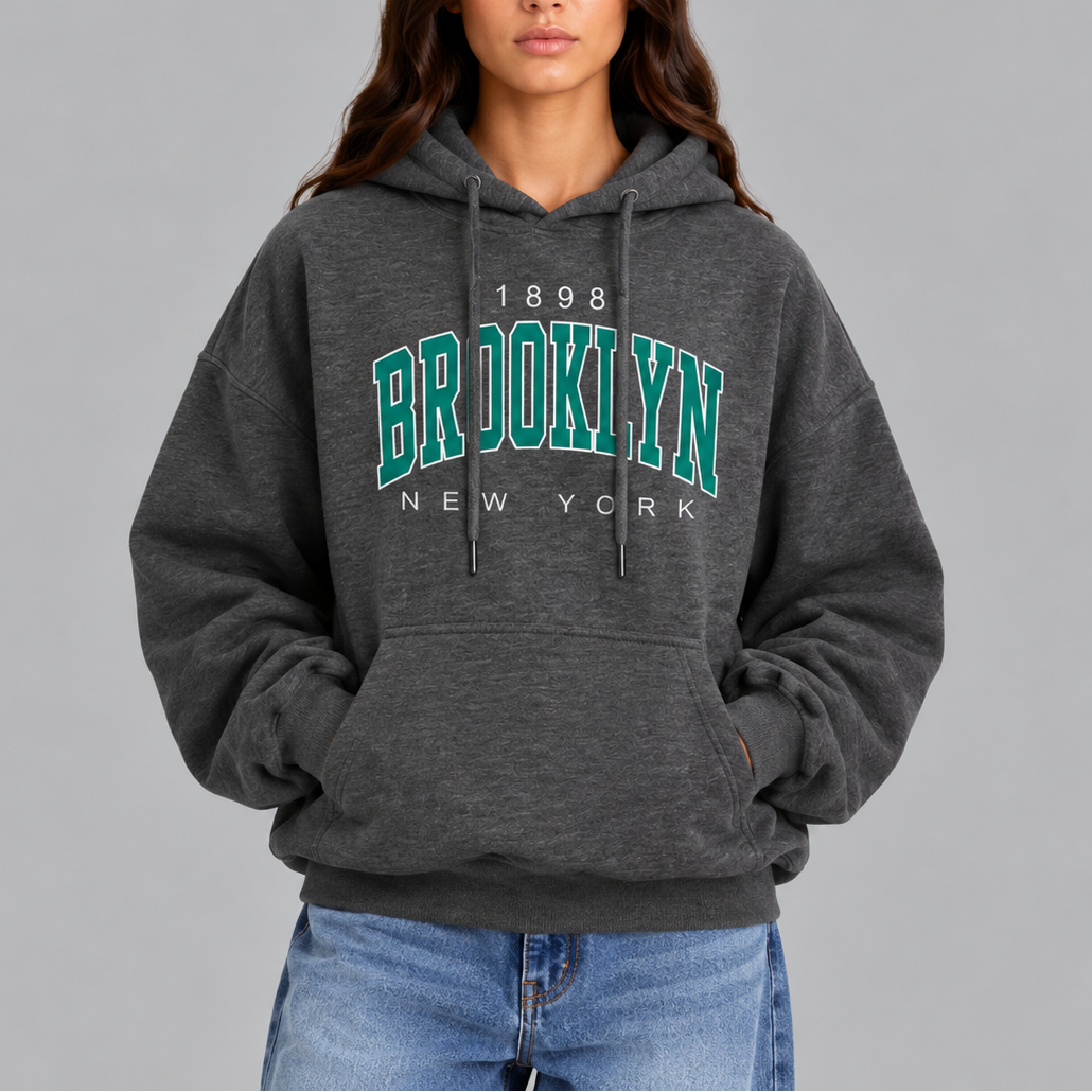 Women's Oversized Hoodie with Pockets – Casual Jumper for Everyday Wear, Relaxed Style