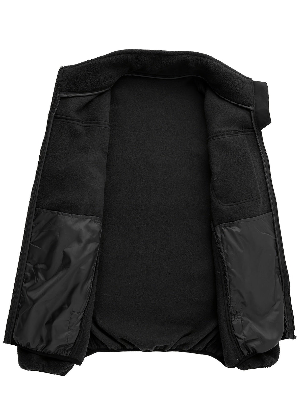 Rugged Full-Zip Outdoor Jacket – Cosy, Durable, Ideal for Camping, Hiking