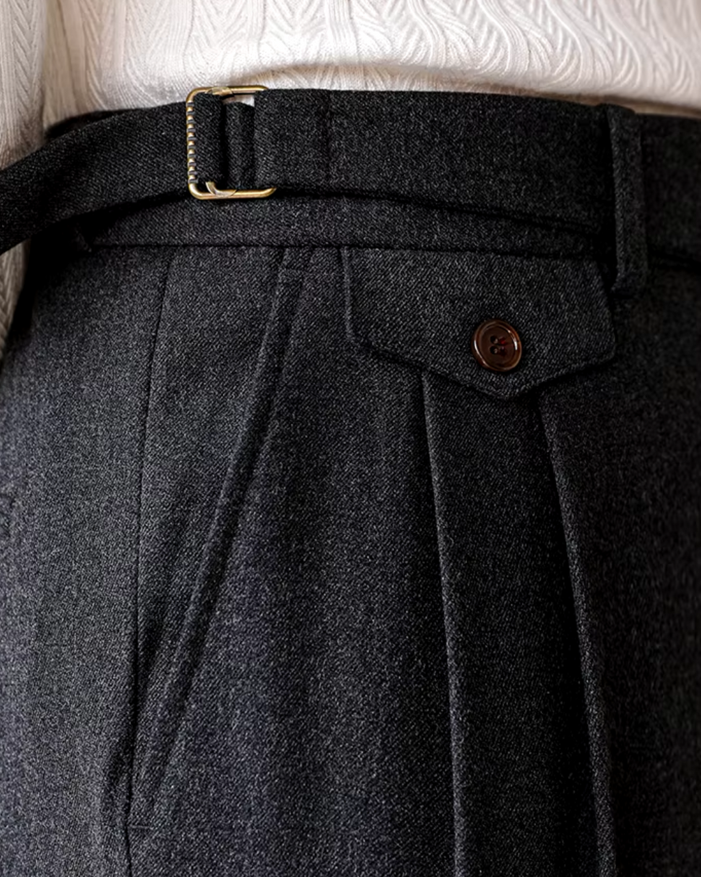 Chancellor Trousers in Grey – Smart Casual, Office Wear