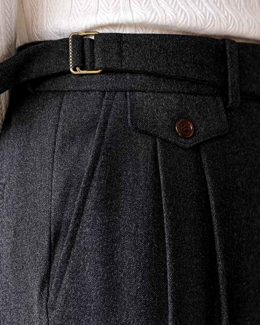 Chancellor Trousers in Grey – Smart Casual, Office Wear