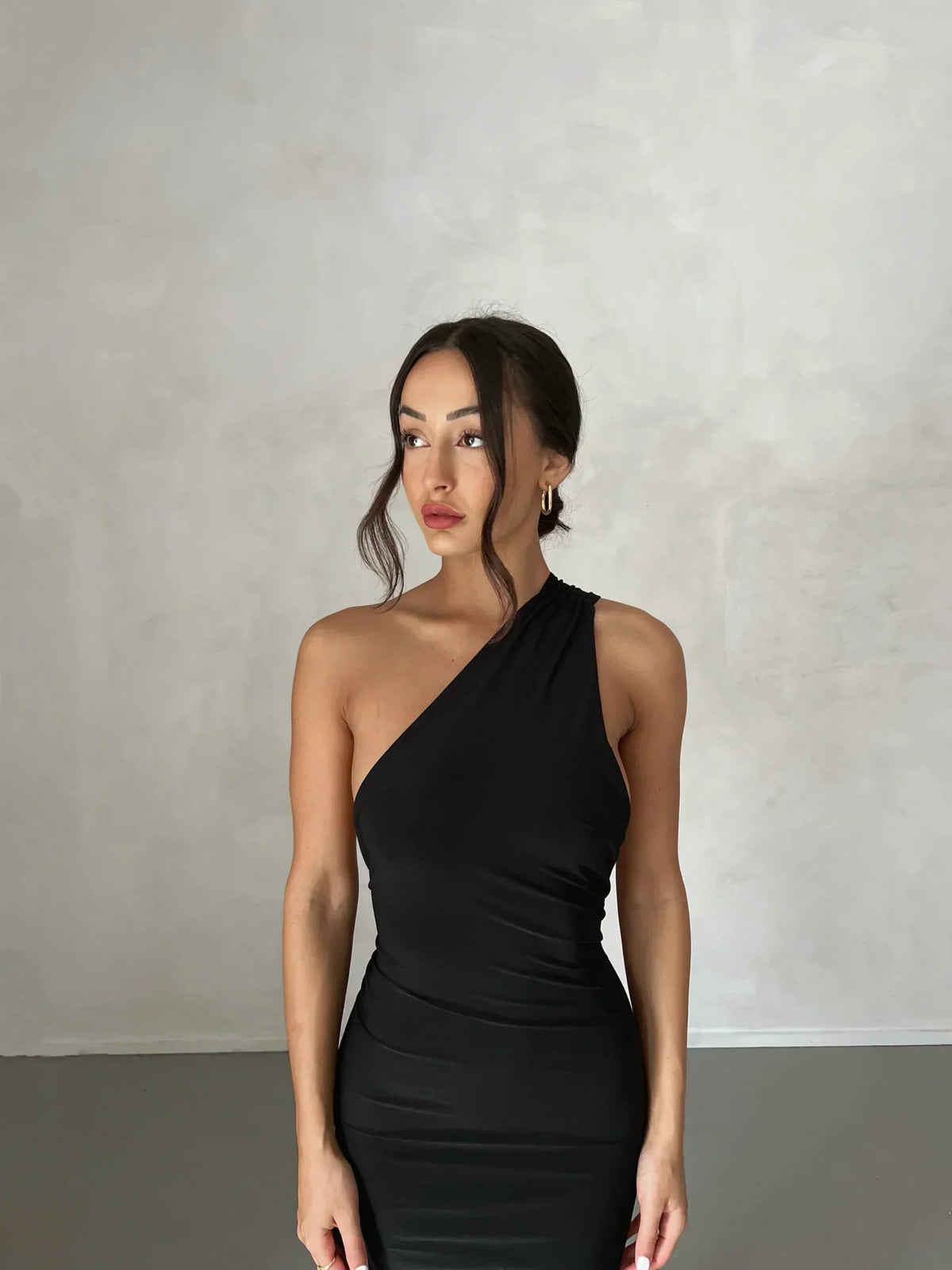 One-Shoulder Maxi Dress – Occasion Gown for Weddings & Events