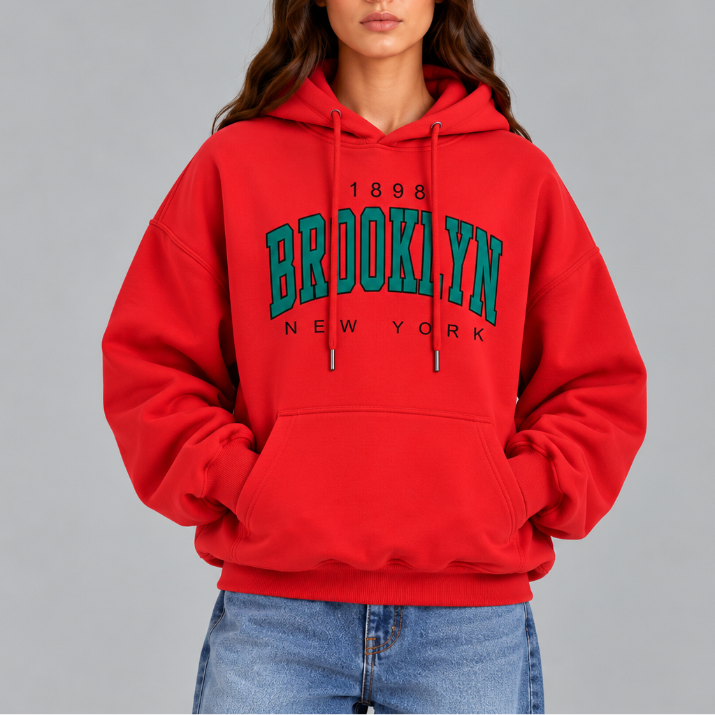 Women's Oversized Hoodie with Pockets – Casual Jumper for Everyday Wear, Relaxed Style