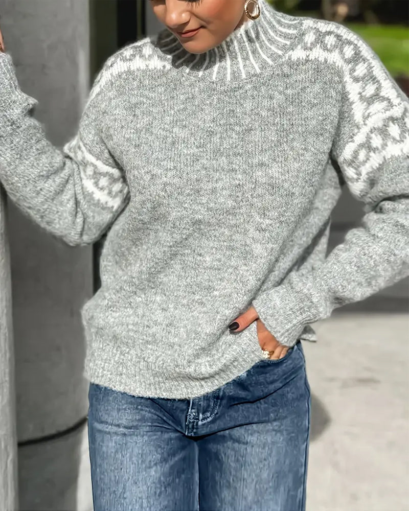 Elegant Knit Jumper for Women | Cozy Lightweight Sweater for Casual Wear