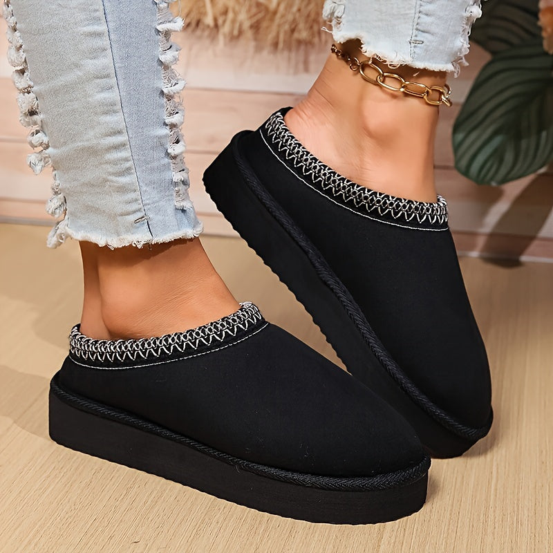 Cosy Slippers with Stitch Detail – Home Comfort, Relaxation