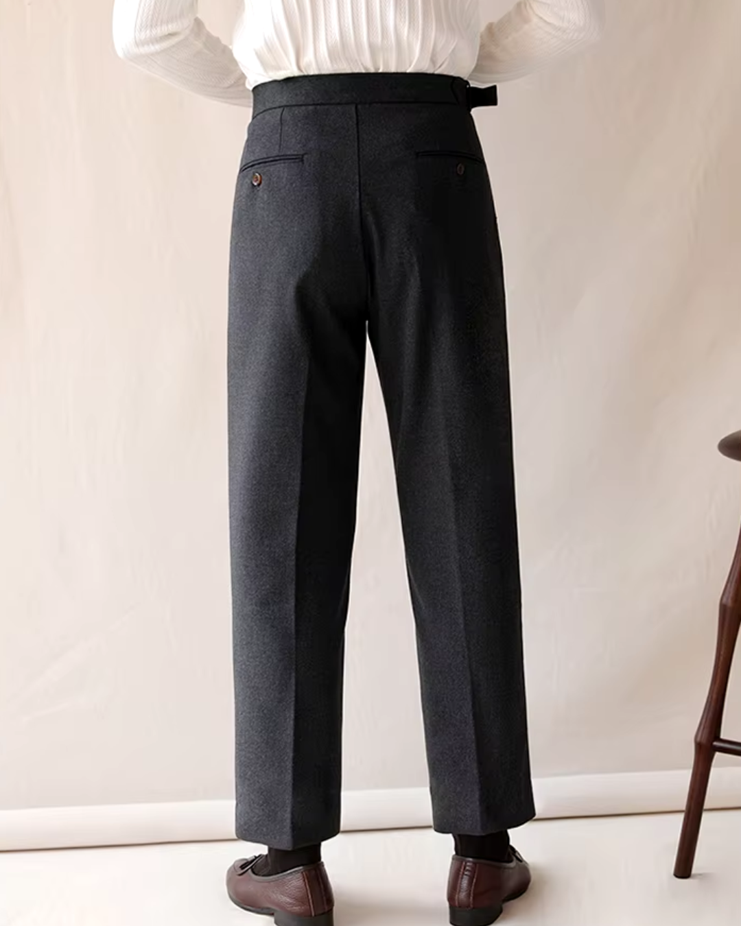 Chancellor Trousers in Grey – Smart Casual, Office Wear