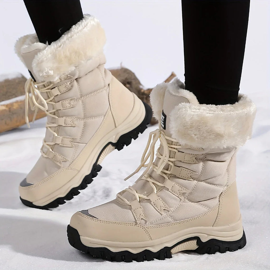 Women's Winter Boots | Cushioned Faux Fur – Snow, Outdoor