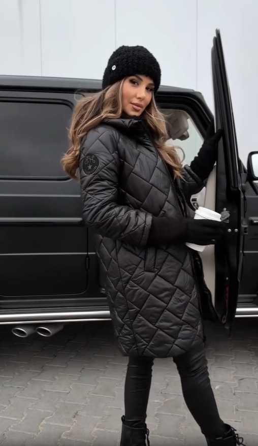 Quilted Puffer Jacket with Hood – Casual Wear, Outdoor Activities