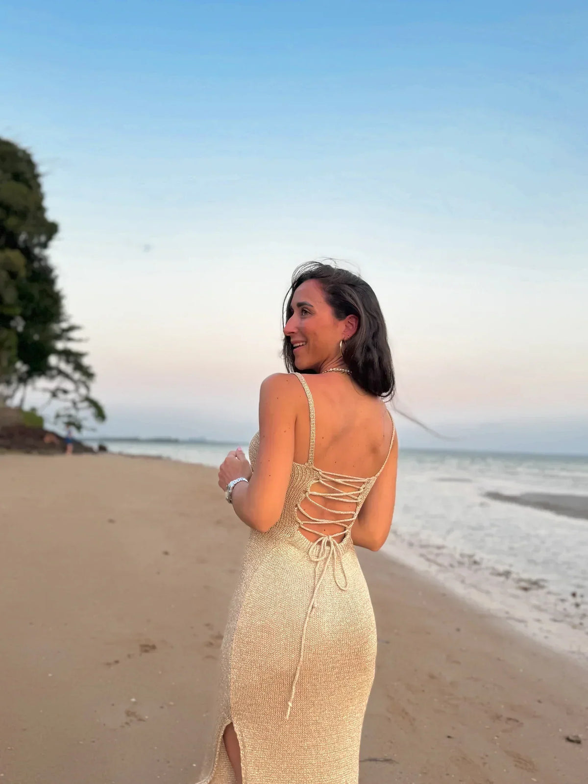 Knit Maxi Dress – Occasion Gown for Weddings & Events