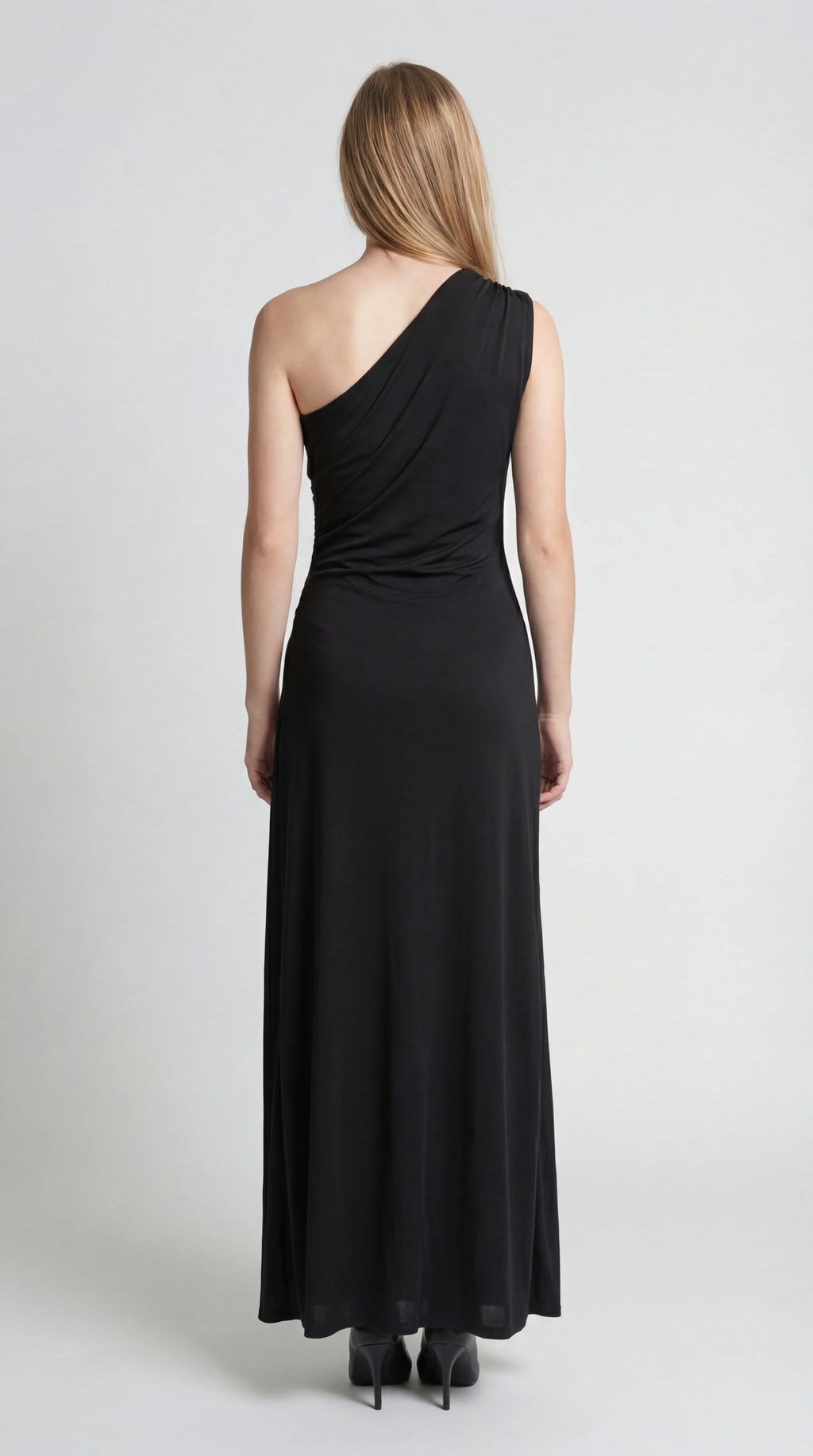 One-Shoulder Maxi Dress – One Shoulder, Tailored Fit, Occasion Gown for Weddings & Events