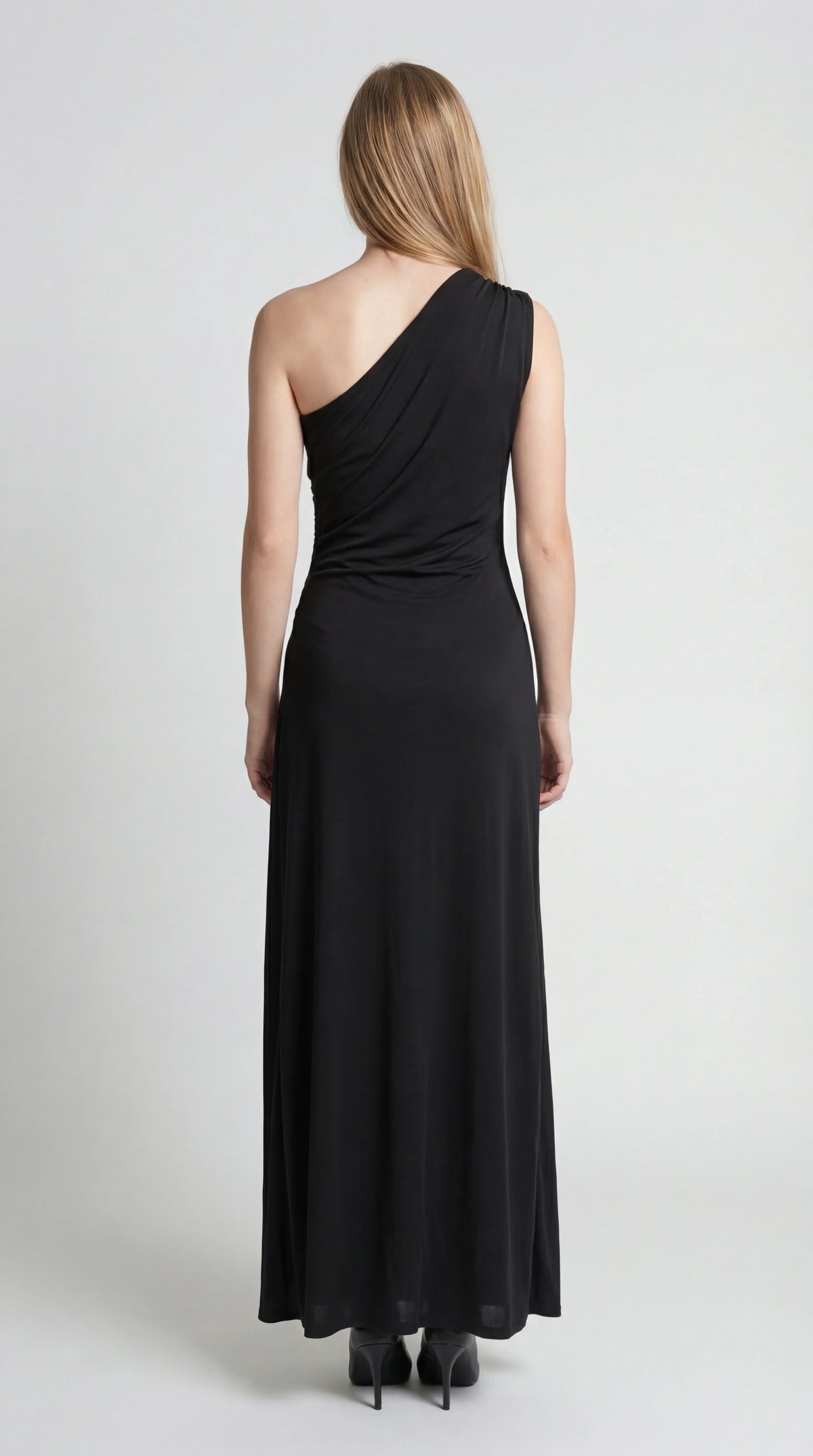 One-Shoulder Maxi Dress – One Shoulder, Tailored Fit, Occasion Gown for Weddings & Events