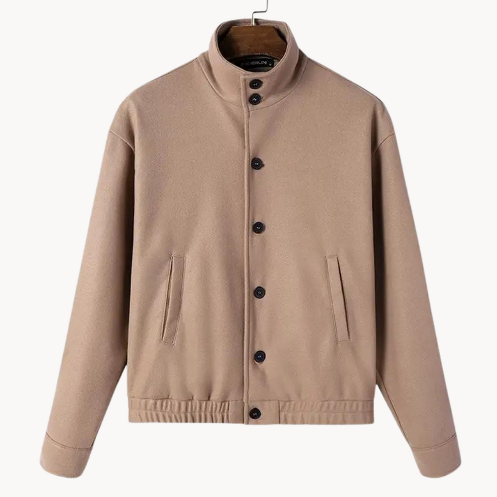 Oversized Jacket in Black and Beige – Casual Wear, Everyday Style