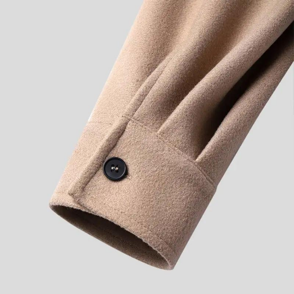 Oversized Jacket in Black and Beige – Casual Wear, Everyday Style