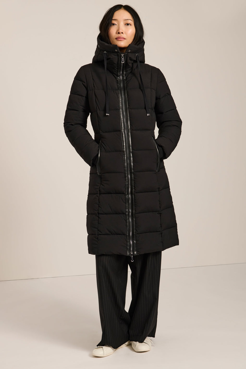 Hooded Faux Fur Puffer Coat – Winter Warmth, Stylish Layering