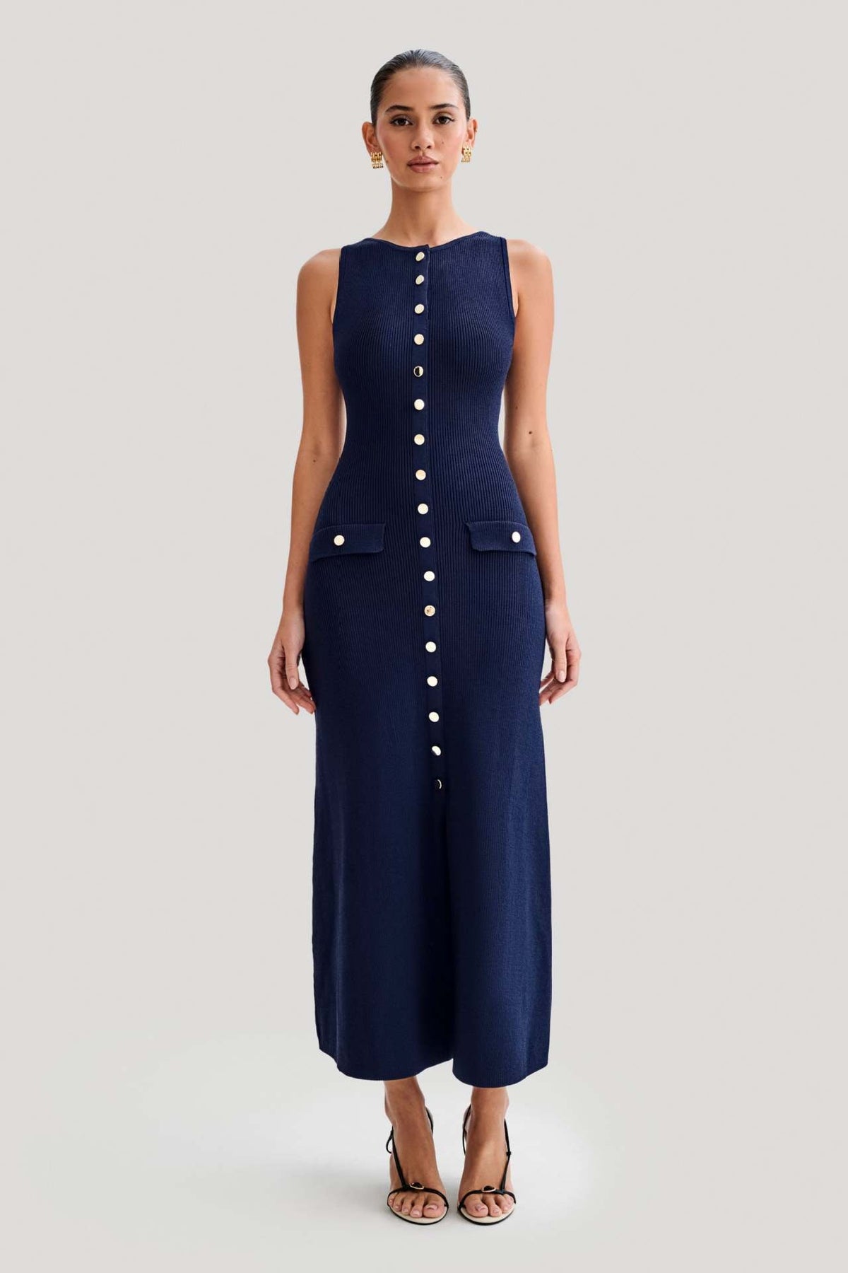 Maxi Dress – Sleeveless, Occasion Gown for Weddings & Events