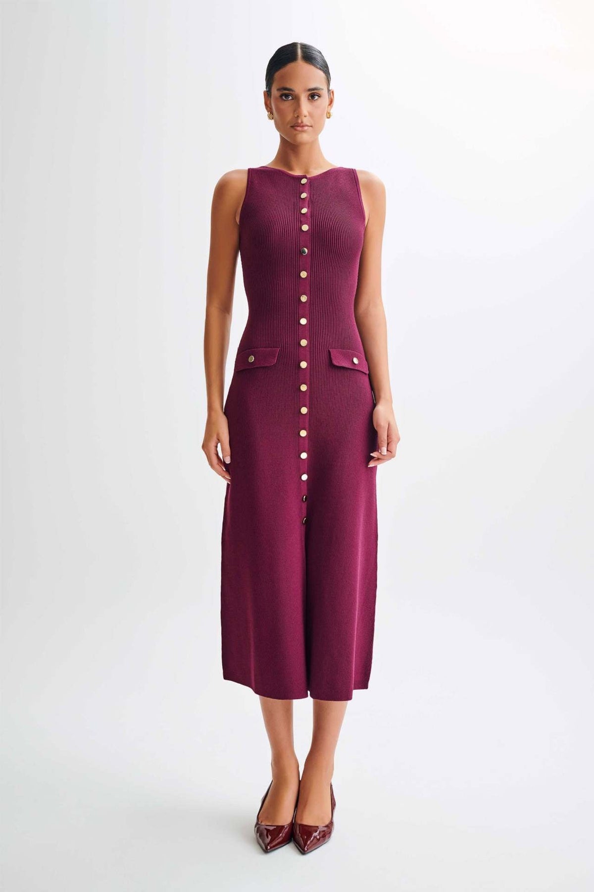 Maxi Dress – Sleeveless, Occasion Gown for Weddings & Events