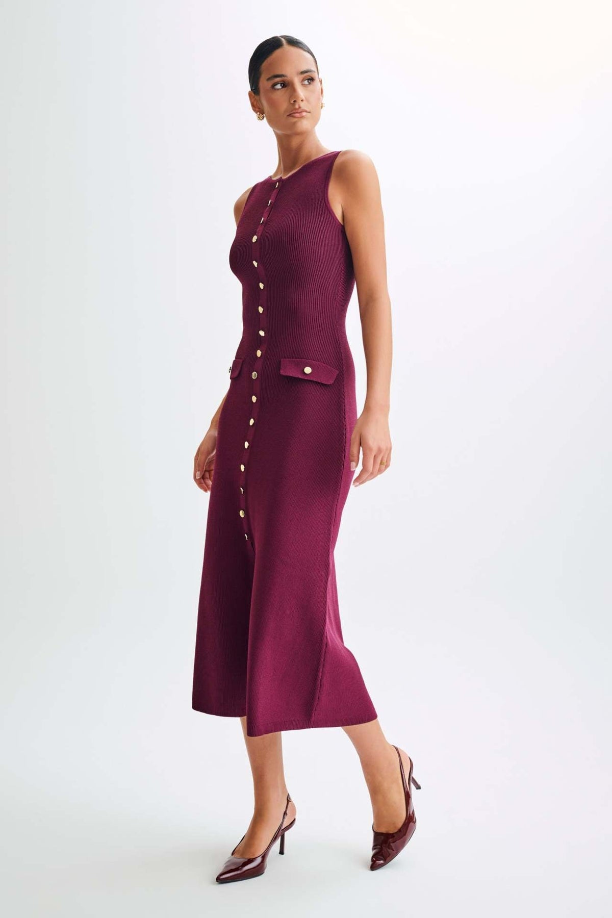 Maxi Dress – Sleeveless, Occasion Gown for Weddings & Events