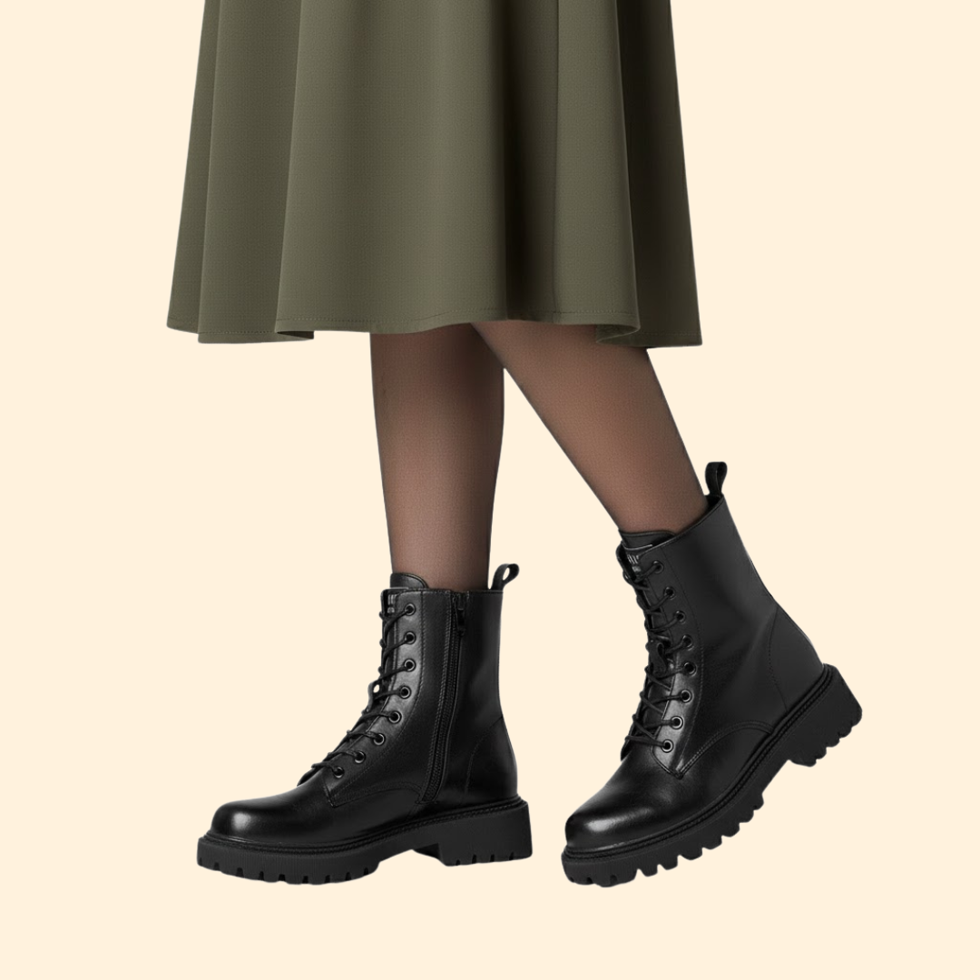 Women's Lace-up Boots – Casual Wear, Outdoor Adventures