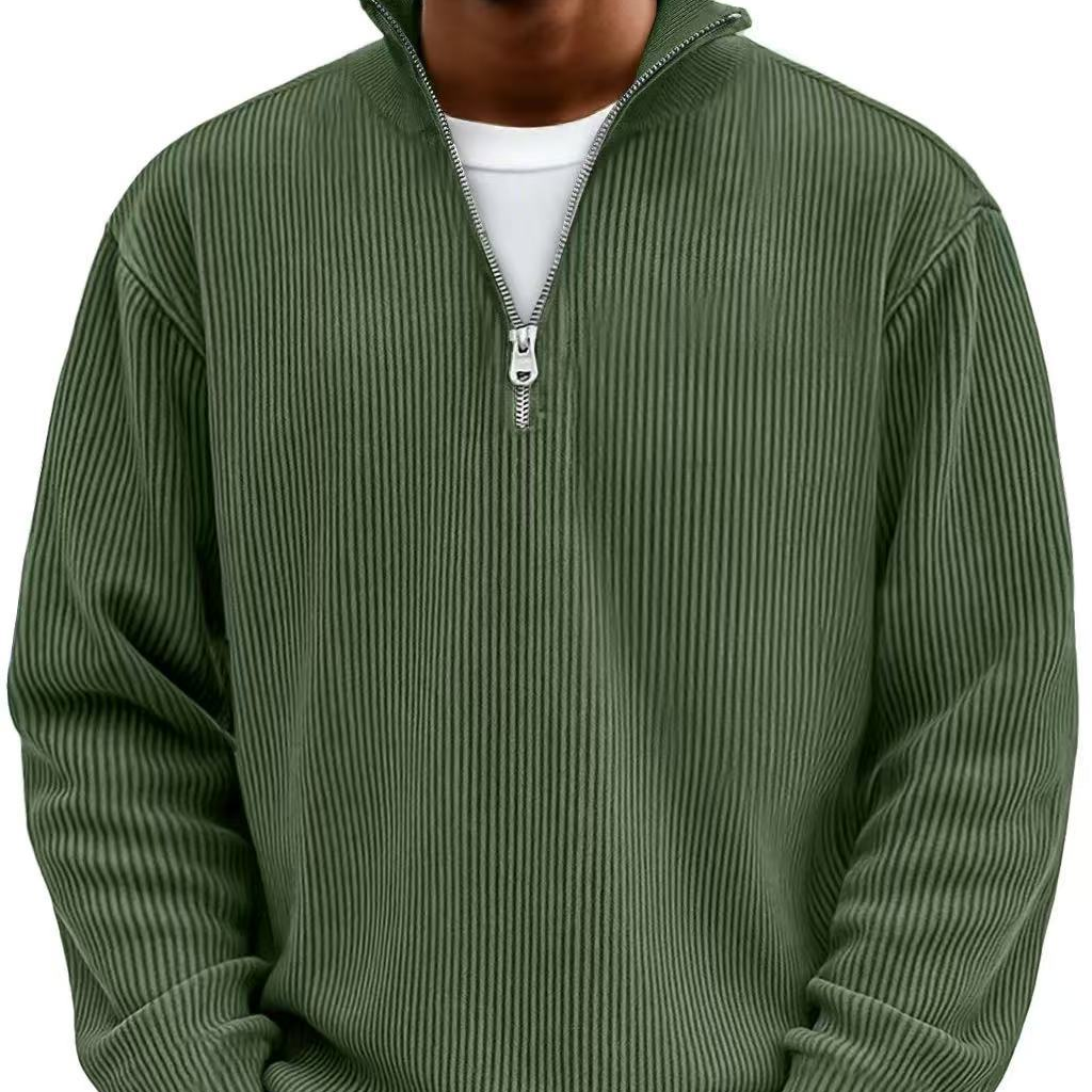 High Neck Zipper Jumper in Soft Fabric – Casual Wear, Everyday Style