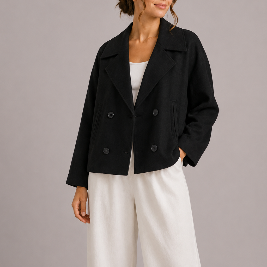 Minimalist Fitted Jacket for Women – Modern Design, Effortless Style – Office, Casual Wear