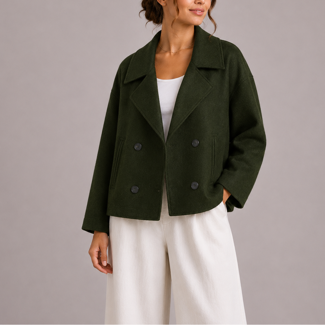 Minimalist Fitted Jacket for Women – Modern Design, Effortless Style – Office, Casual Wear
