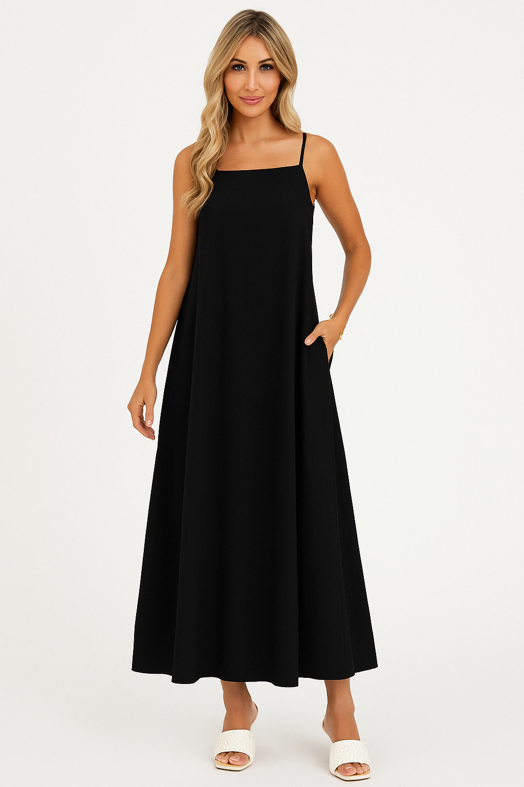 A-Line Midi Dress – Occasion Gown for Weddings & Events