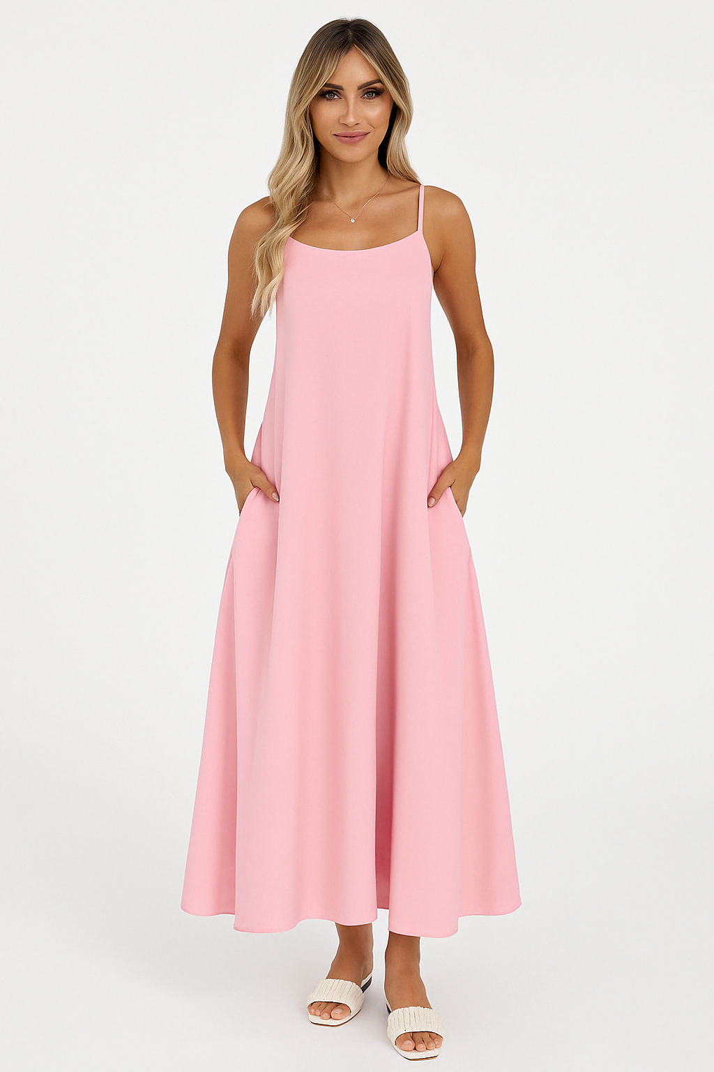 A-Line Midi Dress – Occasion Gown for Weddings & Events