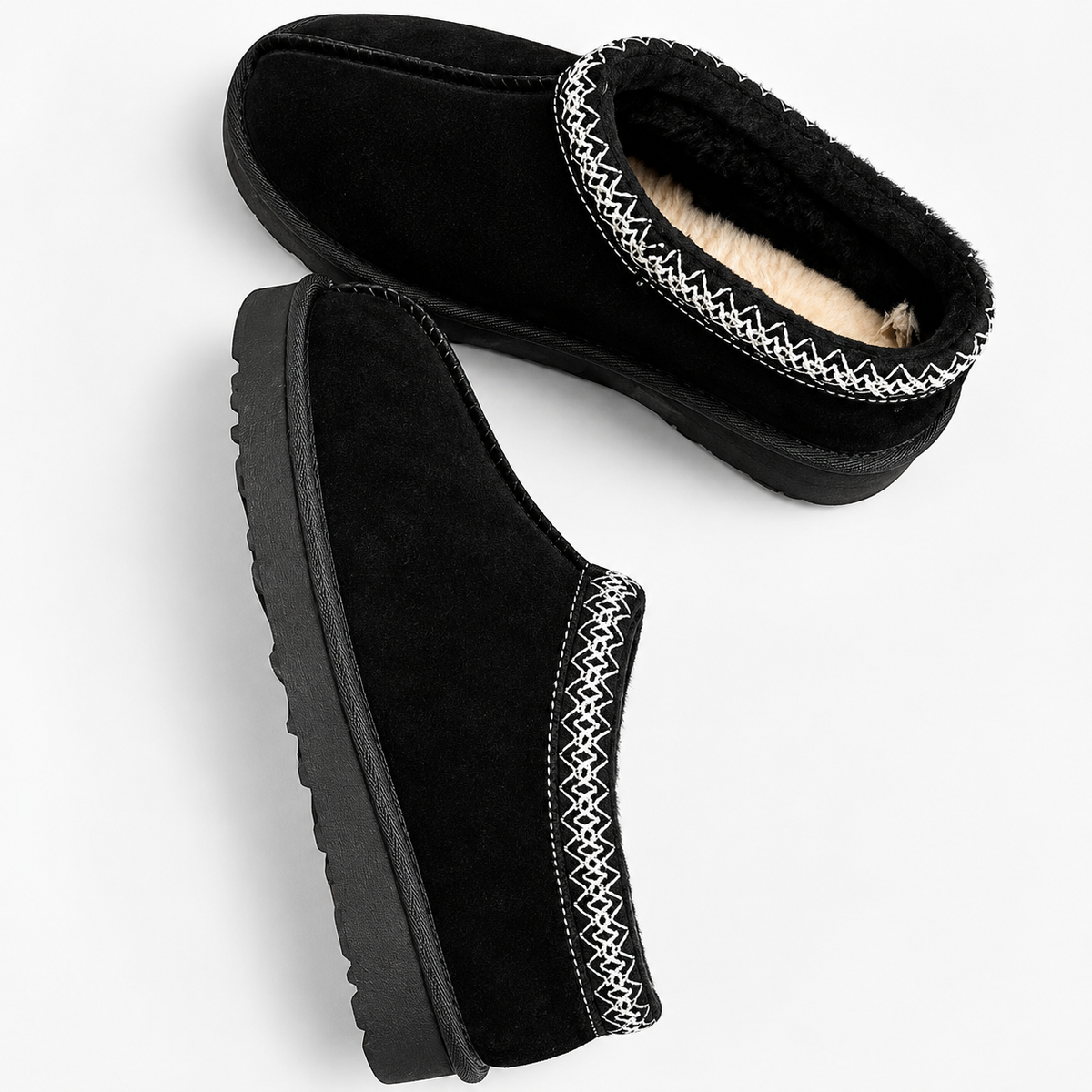 Women’s Winter Slippers – Warm Fur Lined, Slip-On House Shoes – Home, Comfort